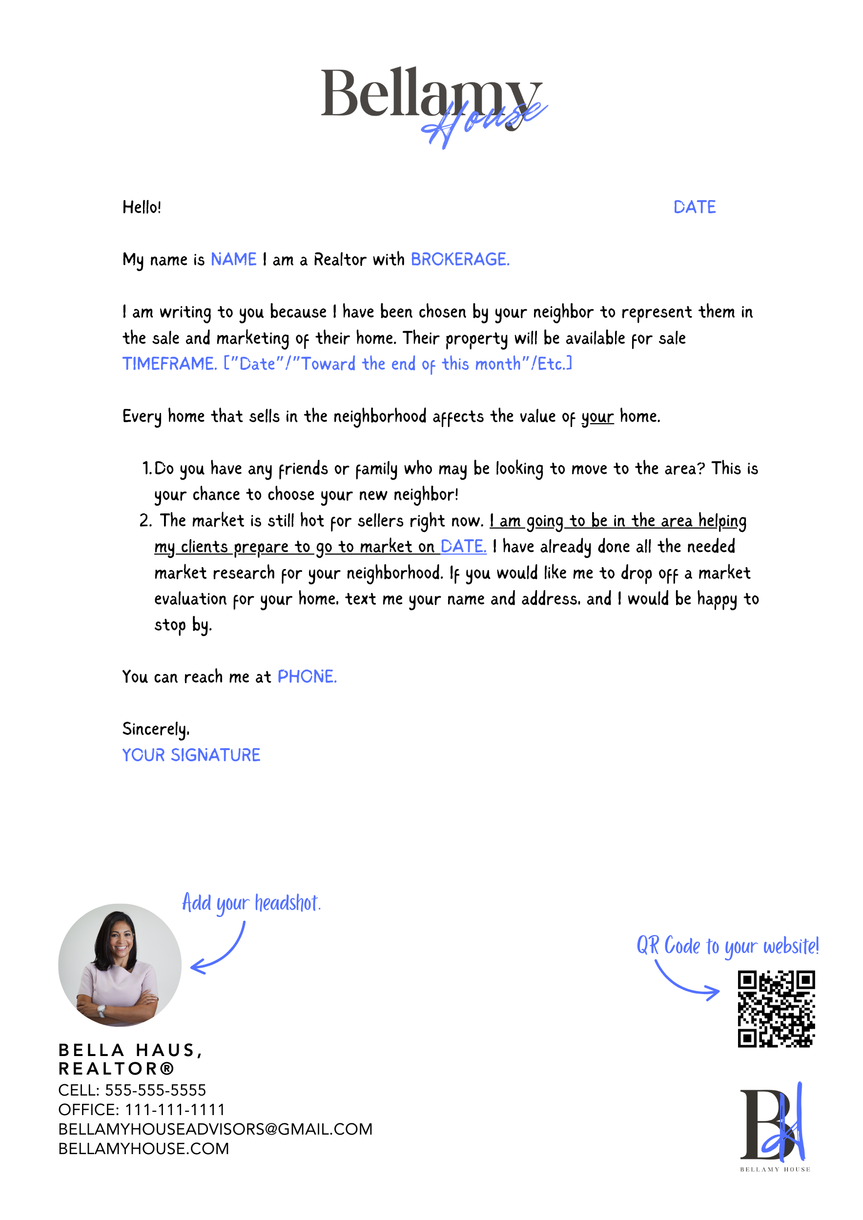 The Neighbor Suite: 3 Mailers That Turn One Listing Into Many + Templates