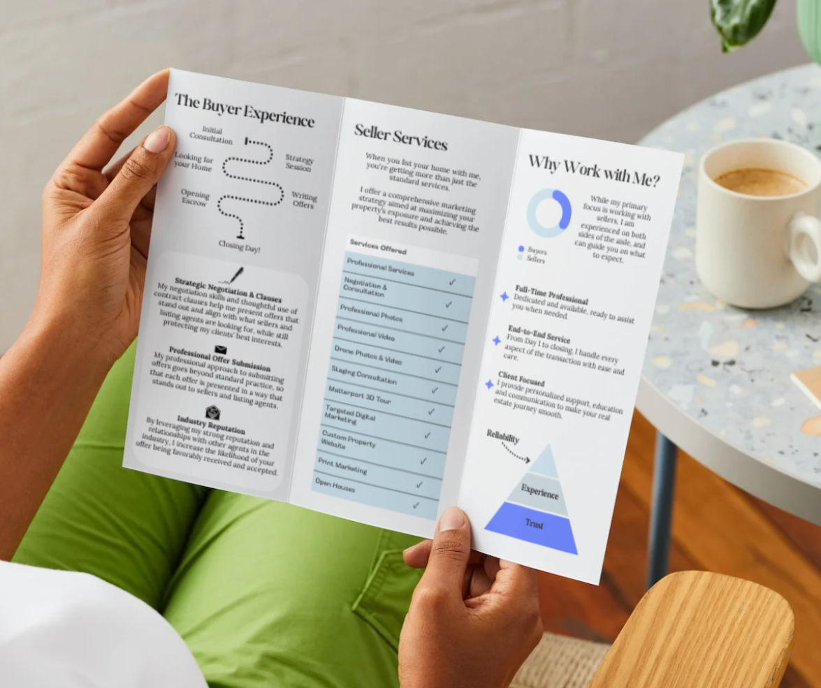 Better Than a Business Card: Brochure Template For Realtors
